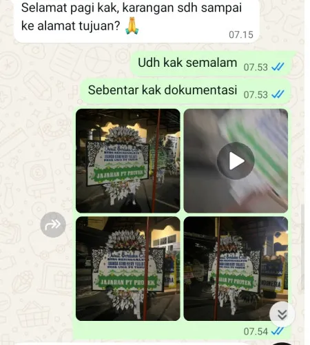 Pengiriman Papan Bunga Selamat Leuwiliang