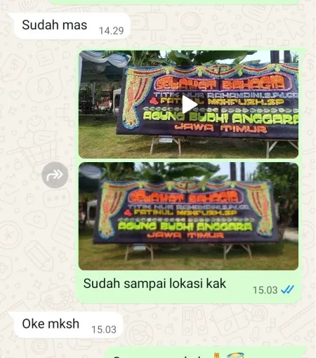 Pengiriman Papan Bunga Leuwiliang