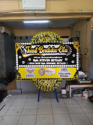 Papan Bunga di Leuwiliang