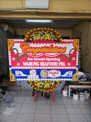 Papan Bunga di Leuwiliang